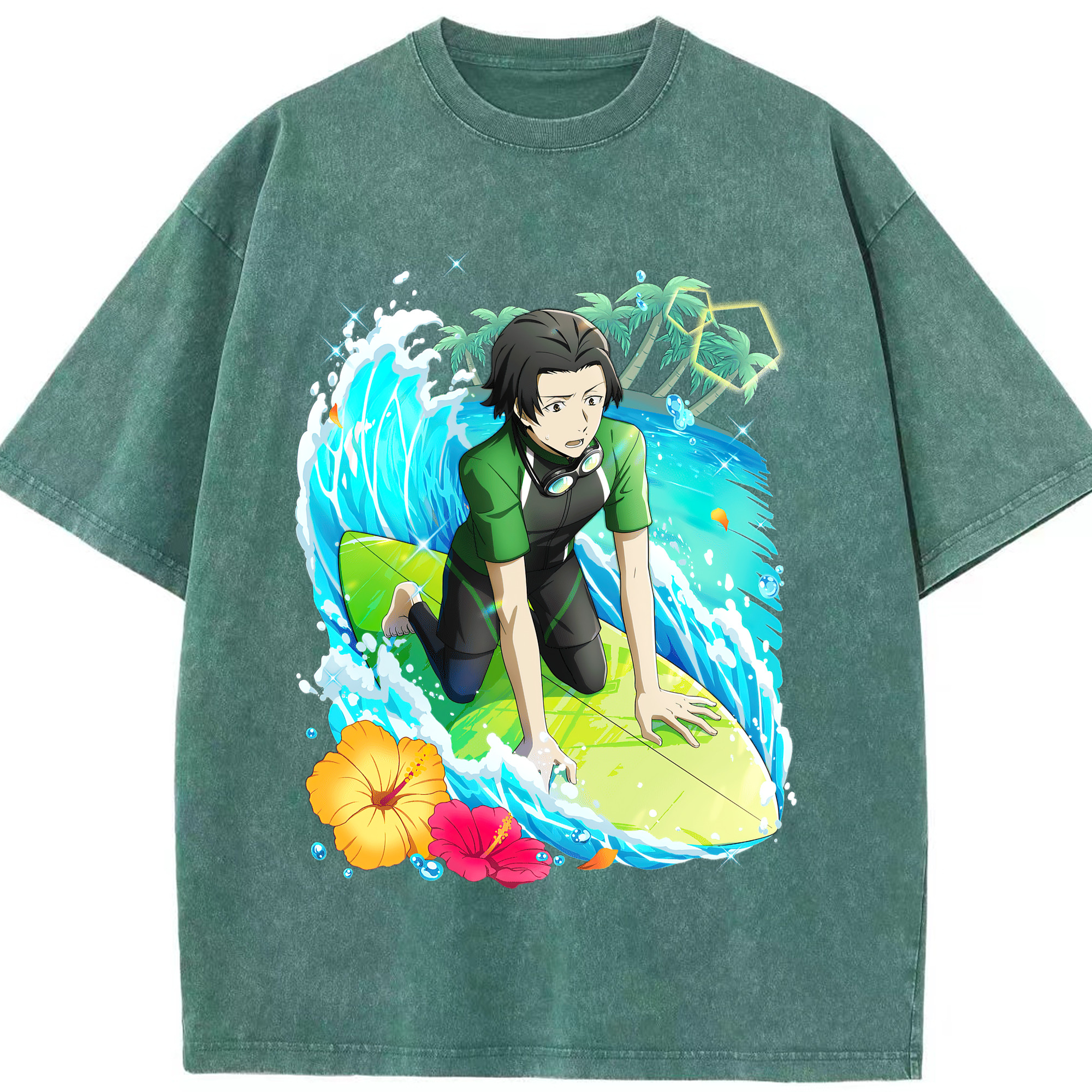 （画像用） 文豪ストレイドッグス Bungo Stray Dogs 綿100% ヴィンテージ風 半袖Tシャツ（フロントプリント）